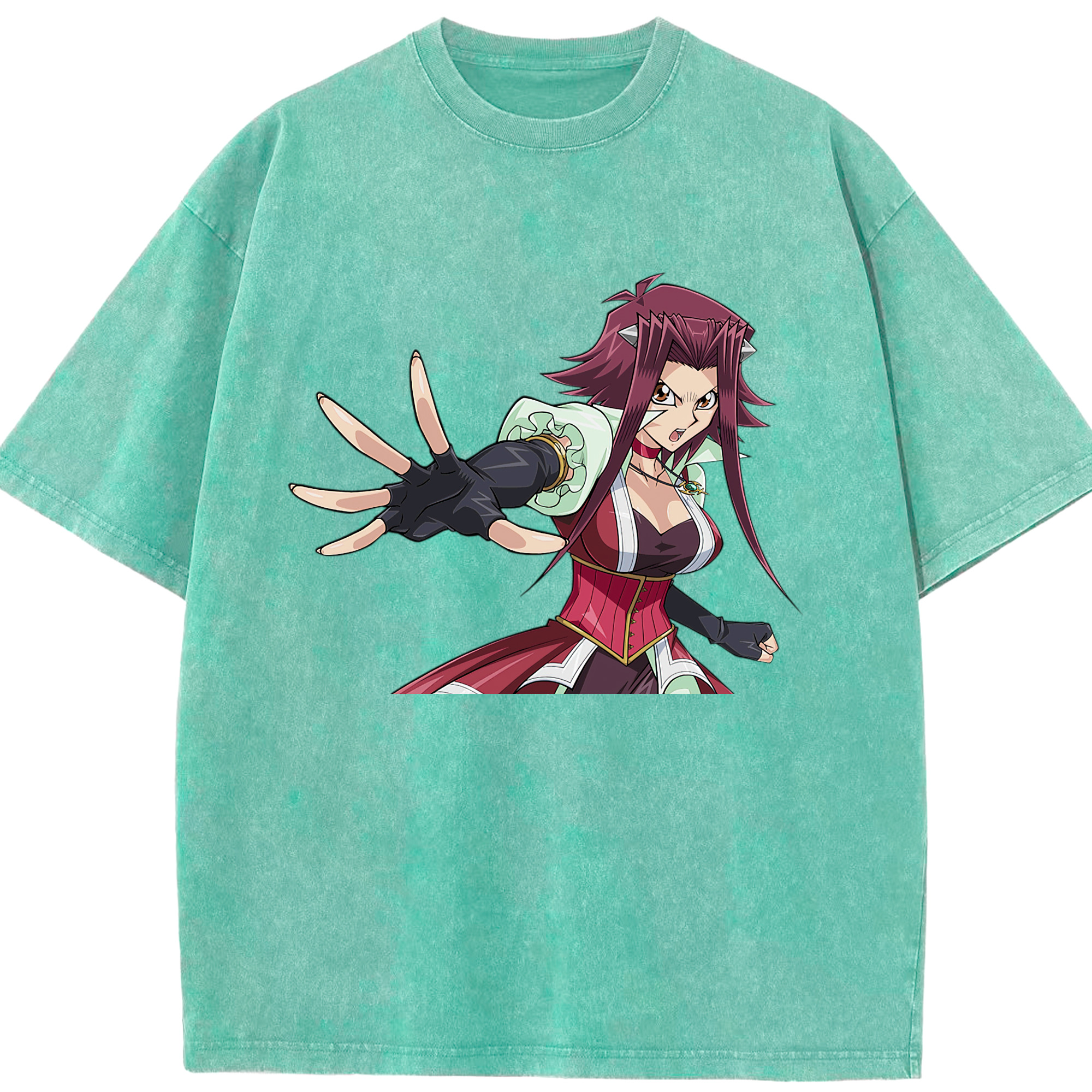 （画像用） 遊☆戯☆王 Yu-Gi-Oh! 綿100% ヴィンテージ風 半袖Tシャツ（フロントプリント）